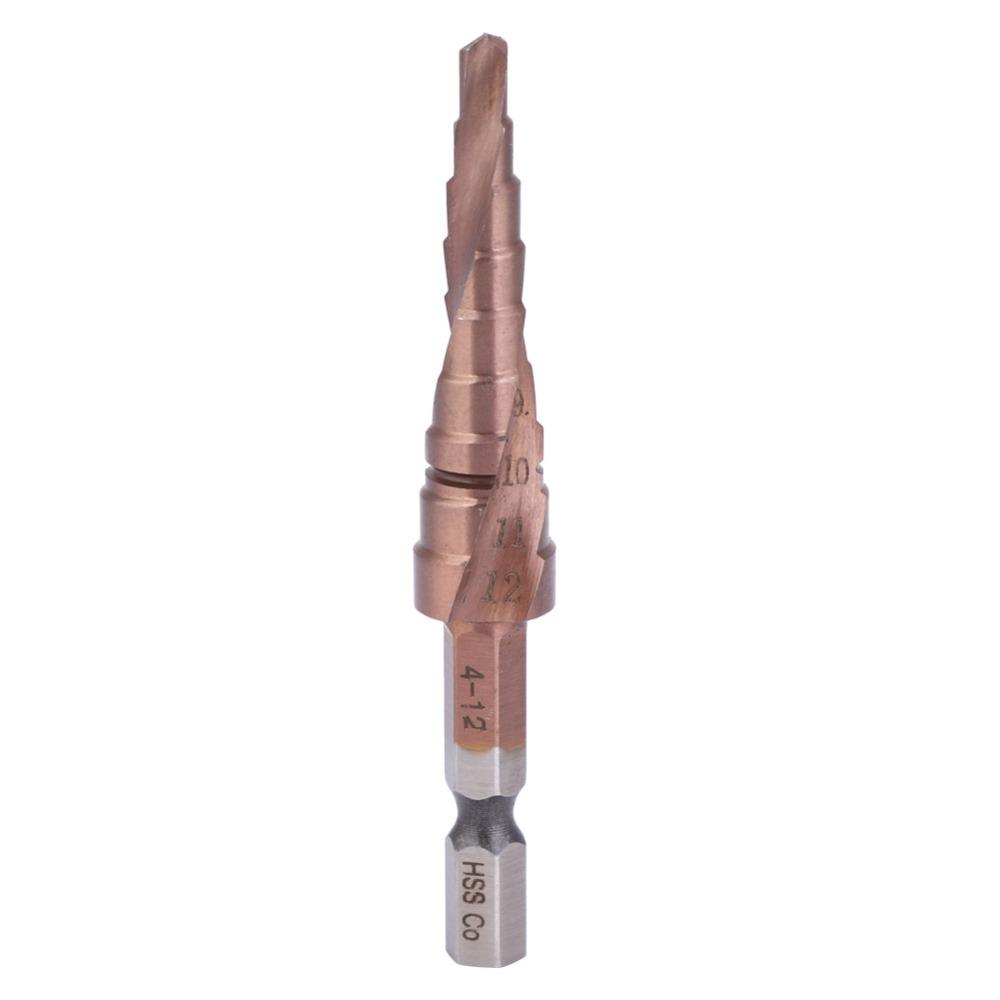 Multifunctional Step Drill Bit High Speed Steel Counterbore Hole Cutter Hole Opening Tool Wood
