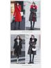 Women's Knee-Length Double-Sided Down Cotton Coat with Large Fur Collar Hood - New Winter Fashion.