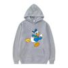 Disney Mickey Mouse Pattern Woman Fashion Cartoon Loose Grey Autumn Tops Clothes Pullovers Ladies Cheap Hoodies Men Sweatshirts