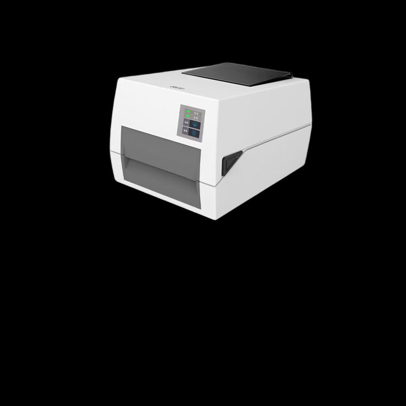 Термотрансферный принтер штрих-кодов Deli DL-820T, китайская вилка (адаптер в комплекте)