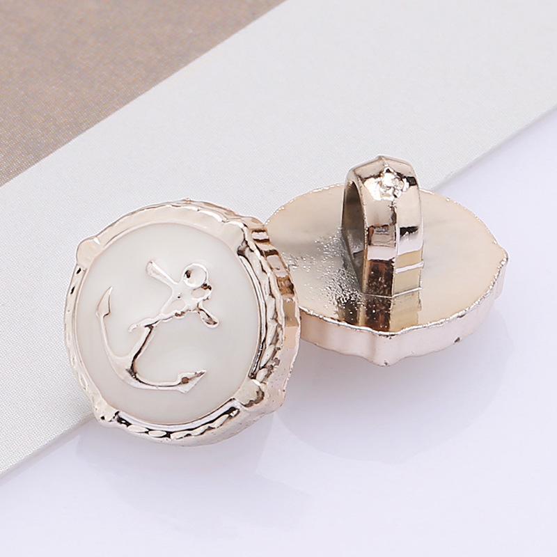 Non-slip Button Underbutton Removable Adjustable No-stitch Button No-stitch Pearl Button Shirt Decorative Brooch Button