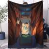 Crayon Shinchan Anime Style Blanket Soft Comfortable All Season Skin Friendly For Bedroom Dorm Sofa Office Car  Nap Kids Gift