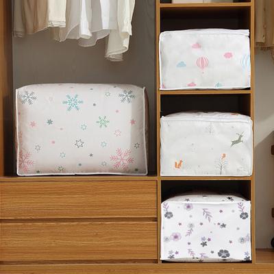 Foldable Storage Bag Clothes Blanket Quilt Closet Sweater Organizer Box Pouches