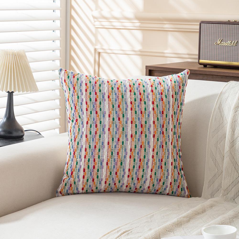 2026 New Luxury Bohemian Moroccan Pillow Set Color Color Weaving Living Room High End Sofa Decoration Pillowcover