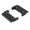 1 Pair Metal Watch Band Adapter for Quick Fit Watch Replaceable Connector for Replacement Black 26 22mm
