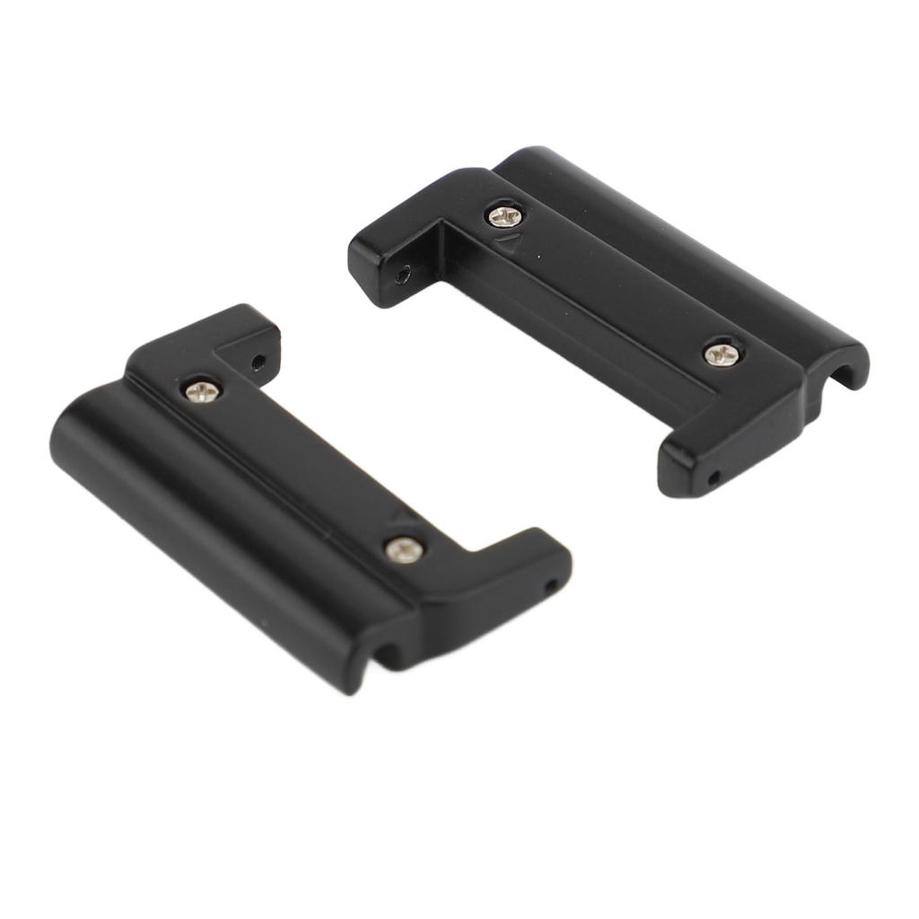 1 Pair Metal Watch Band Adapter for Quick Fit Watch Replaceable Connector for Replacement Black 26 22mm