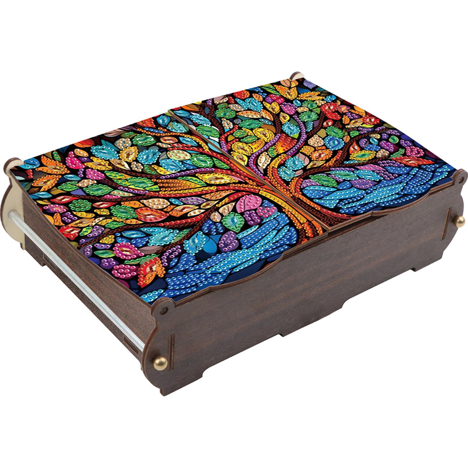 

Diamond Painting Storage Box Diamond Painting Holder Case Ring Organizer Case DIY Diamond Painting Kit for Women Girls