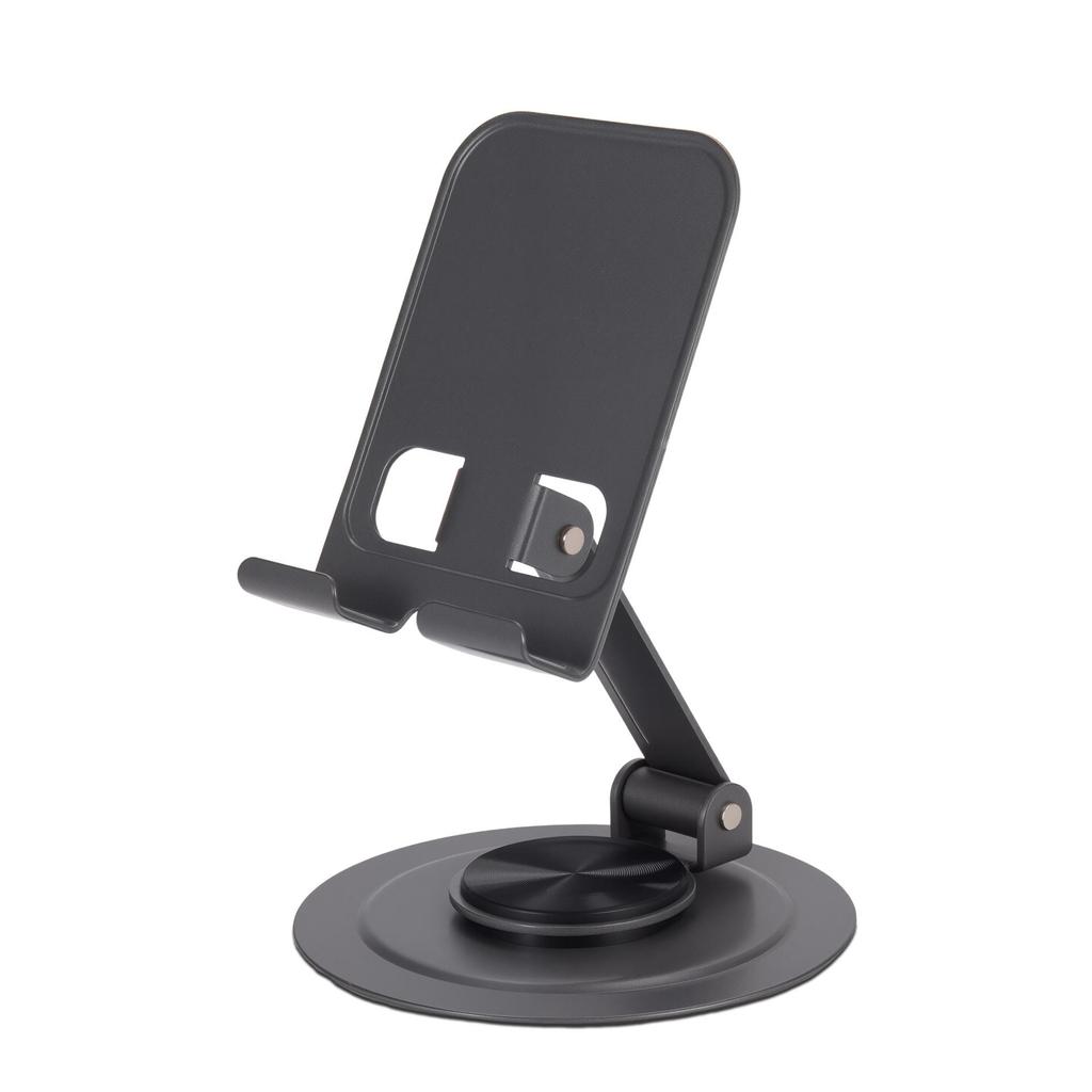 Adjustable Rotating Metal Phone Holder – Ideal for Desktops and Events