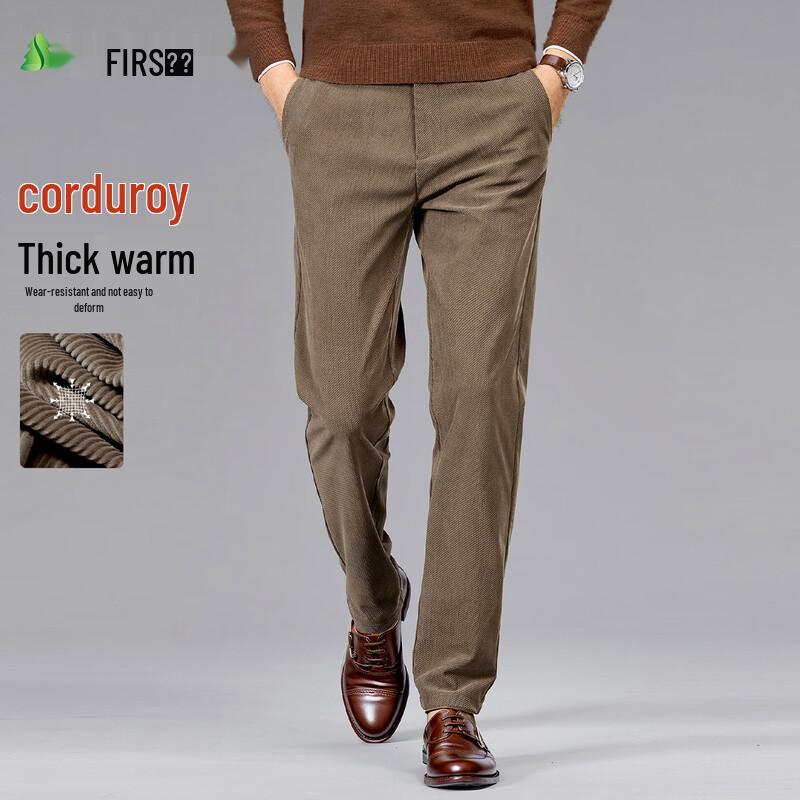 

Мужские вельветовые теплые повседневные брюки прямого кроя Shanshan 33 175/84A