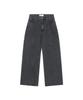 MISEKI SEOUL Pocket Denim Wide Pants Charcoal
