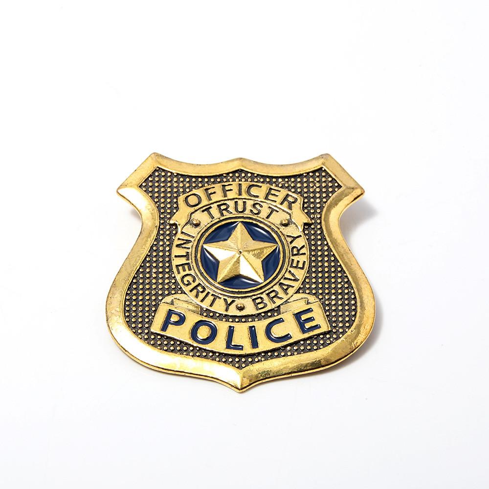 Zootopia Judy Police Badge Cartoon Alloy Decorative Pin For Fans
