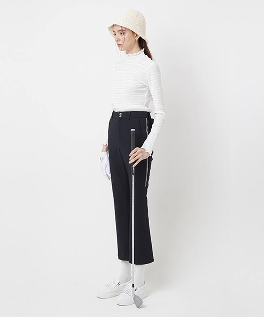 AVEN Pocket Sideline Bootcut Pants Navy