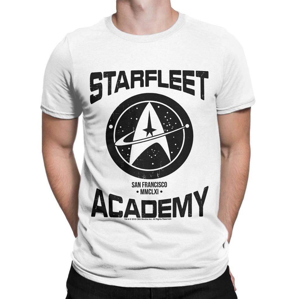 S-Stars T-Treks Collegiate Pure Cotton T-Shirt Summer Casual T Shirts O Neck Trending Tee Shirt Oversized Casual Clothing