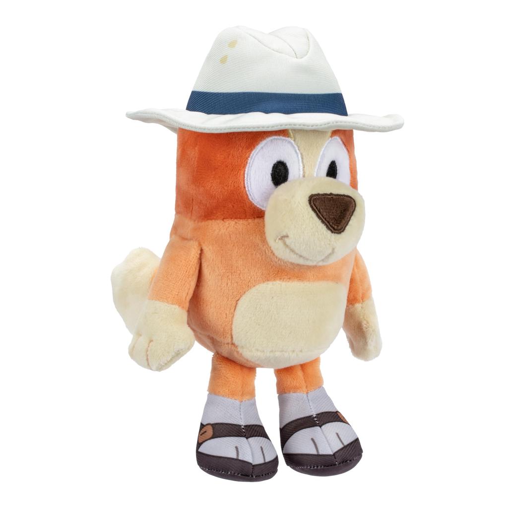 Bluey Friends 2-Pack Plush Toys, Including Captain and Holiday Bingo, Made from Exquisite Soft Plush, 6.5-9 inches / 16-23cm Tall