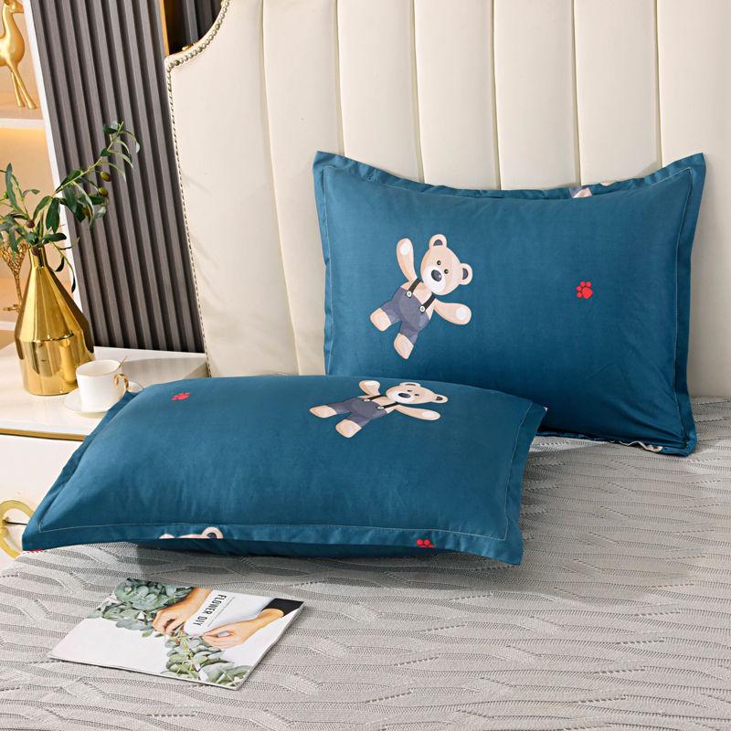 Single Pillow Set: Includes Removable & Washable Pillowcase, Perfect for Student & Adult Neck Support