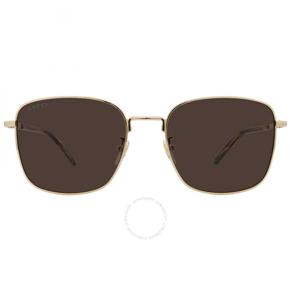 

Gucci Brown Square Men s Sunglasses GG1350S 002 58