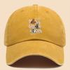 Pc Lustige Baseballkappe mit Aufdruck Ägyptische Mythologie Anubis Design Trendige Klassische Schwarze Papa Trucker-Kappe Atmungsaktiv und Komforta