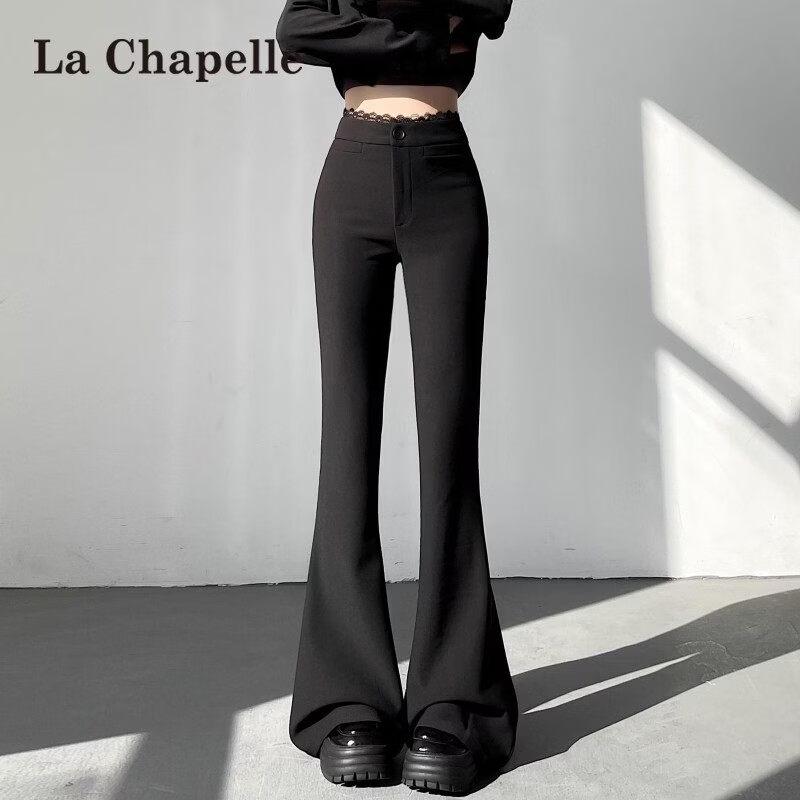 Женские брюки-клеш с кружевной отделкой La Chapelle 2XL