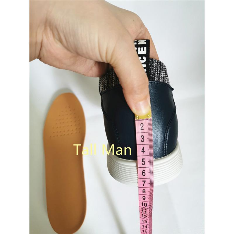 Herren Schuhe mit Absatzerhöhung Schuhe zur Körpergrößenerhöhung Herren Sneaker Sportmode Einlegesohle 6 cm größerer Mann