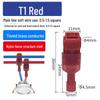 T-Typ Rychlospojková Svorkovnice Sada T1T2T3: Drátové rychlospojky