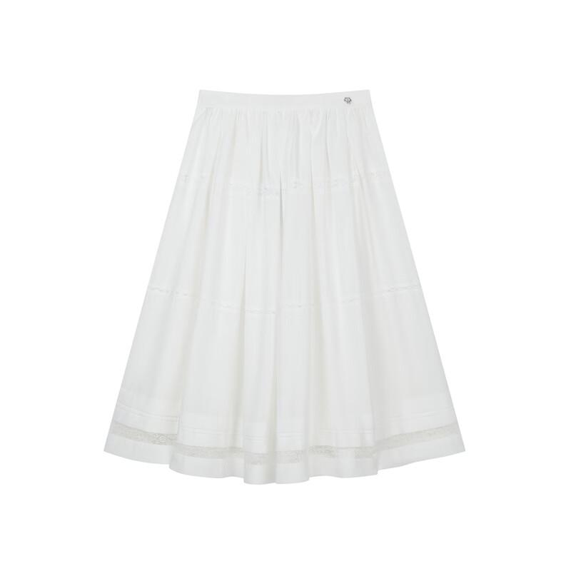 Teenie Weenie Women's Asymmetric A-Line Maxi Skirt