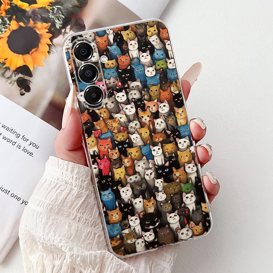 For Samsung Galaxy A17 5G Case SM-A176B Popular Painted Cover Soft Silicone Phone Case For Samsung A17 A 17 5G Back Cover Fundas