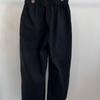 Dabimong Hiku Linen Cotton Banding Wide Pants 2 Colors