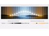 Modern Smart Leafless Ceiling Fan with Tricolor Light and Voice Control for Living Room/Bedroom, 110V, 36 inches