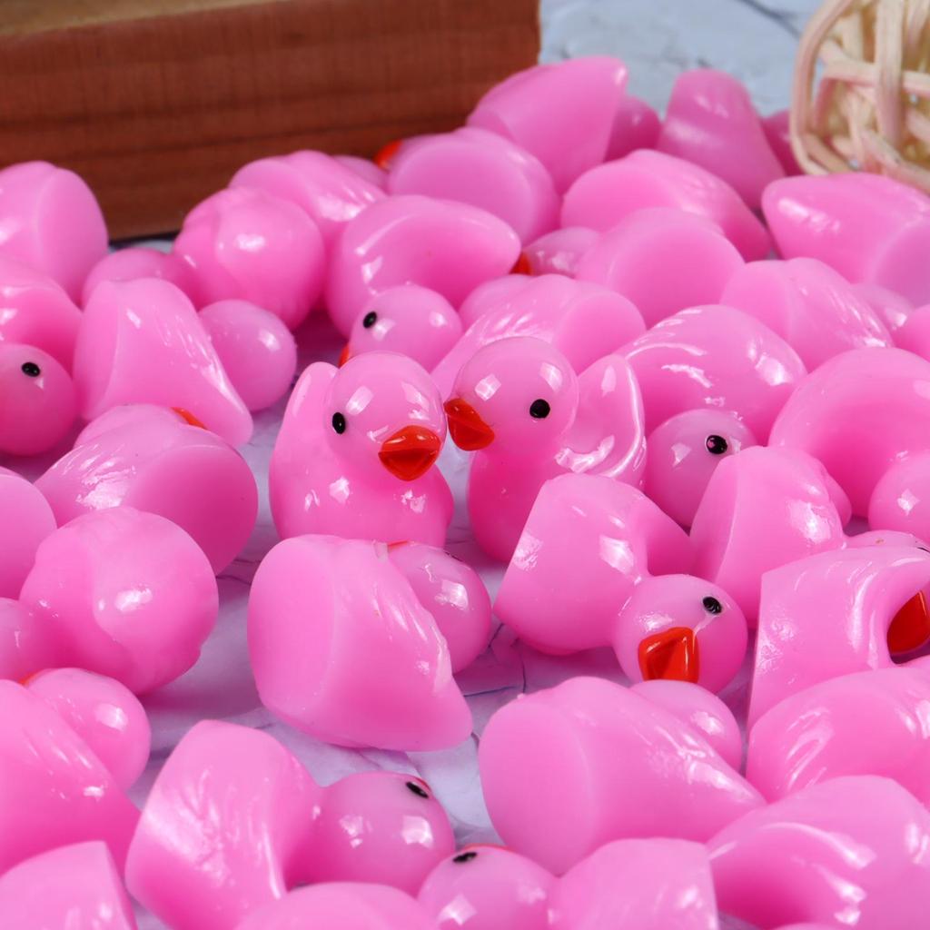 DIY Yellow Duck Resin Accessories for Micro-Landscapes