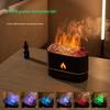 Southeast Asia Smart Aroma Diffuser: Seven-Color Desktop Humidifier with Flame Simulation and Automatic Spray