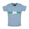 Nigeria Flag Colors - Kids Baby Kids Boys Girls Unisex T-Shirt / Bodysuit - Football Country