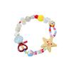 Colored stars beaded fresh bracelet female dopamine design sweet bracelet cute jewelry