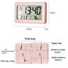 Hours Table Clock Wall Thermometer Alarm Clocks Digital Hygrometer Electronic Product Desk Watches Decorate Mini Electronics