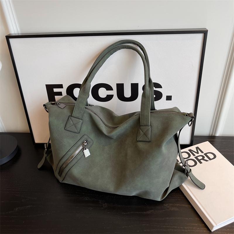 Women's Minimalist Handbag, Large-capacity Shoulder Bag, Vintage Handbag, Women's Handbag, Fashionable Daily Shoulder Bag