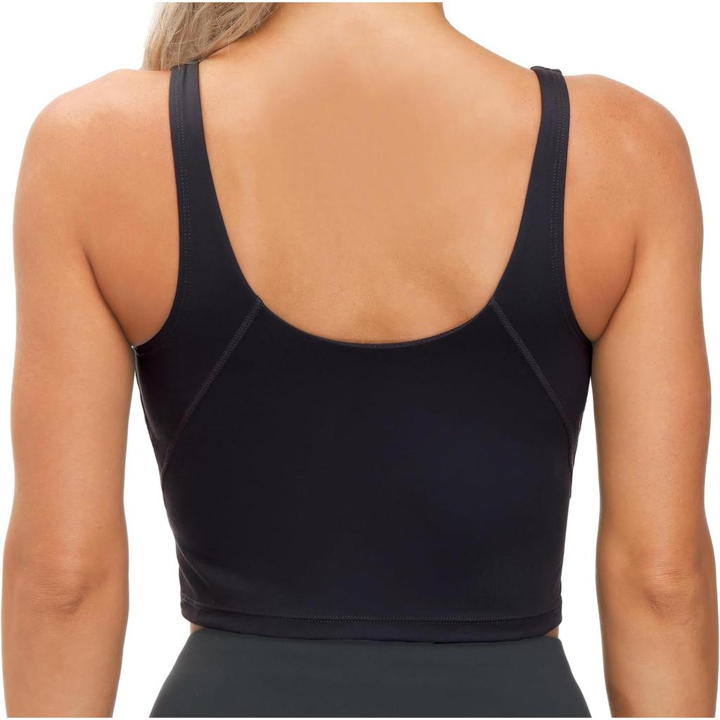 Women's Sports Bra Vest Without Steel Ring, Chest Cushion, Wide Shoulder Strap, Running Top