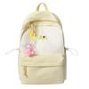 Schoolbag New Backpack, High Appearance for Middle School Students, Large Capacity, Girlish Charm, Japanese Minimalist Backpack
