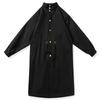 ROMON Men's Stand Collar Mid-Length Trench Coat