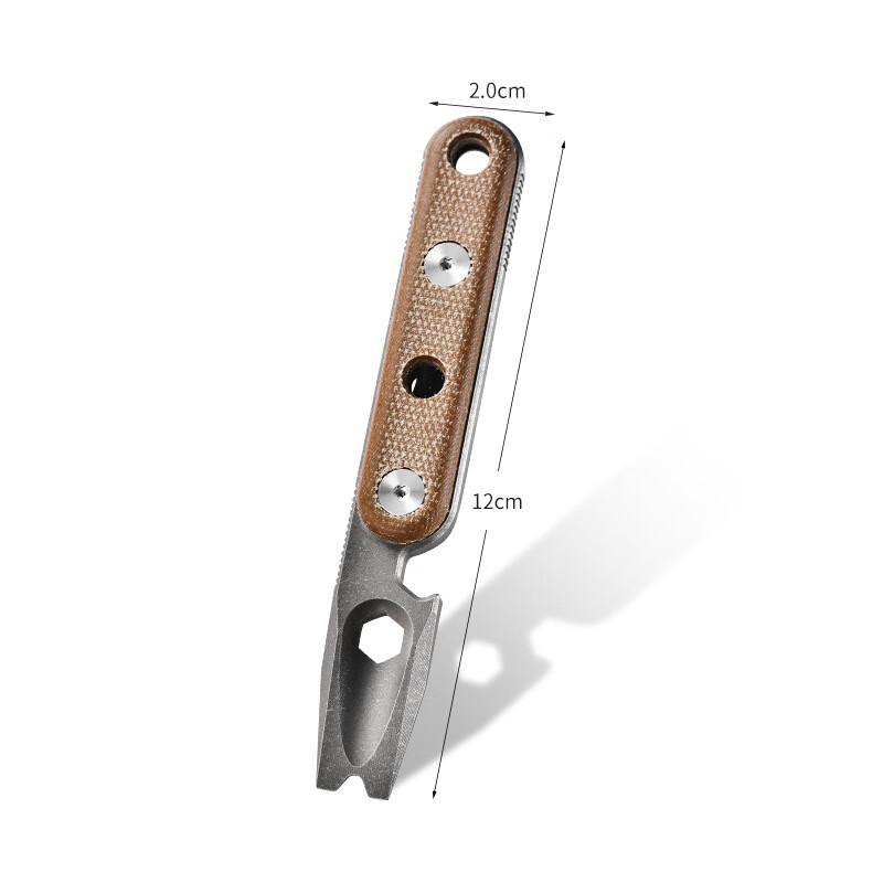NuFeng Titanium Multi-tool Pry Bar