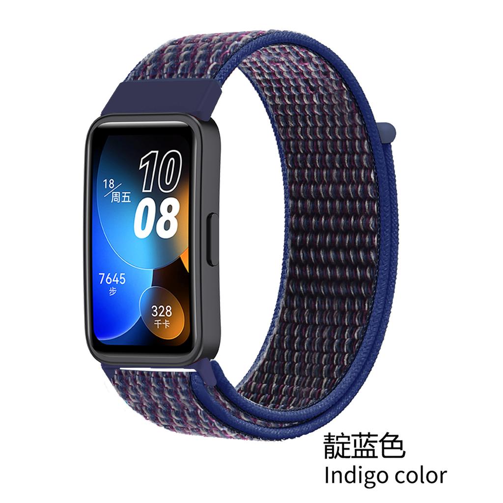 Nylon solo loop strap for Huawei Band 10 9 8 7 bracelet wristband replacement belt accessories Huawei band 10 breathable Correa