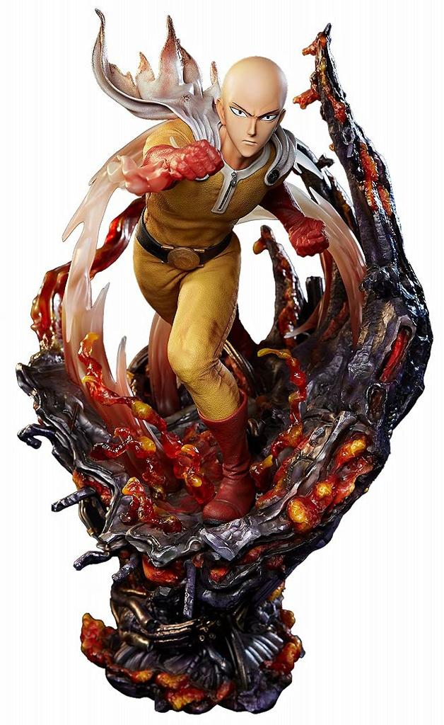 Unique Art Studio One Punch Man Wonder Figure Saitama Height Approximately 550mm Polystone Painted Complete Figure