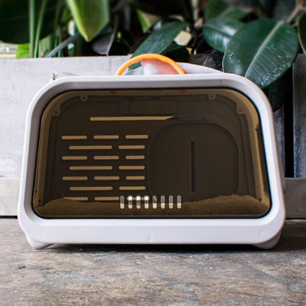 HardSided Pet Carrier Ventilated Portable for Cats, Vets Visits, Car Rides