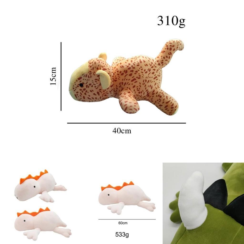 Weighted Dinosaur Plush Toy Doll Anak Patung Pillow For Kids Room Decor