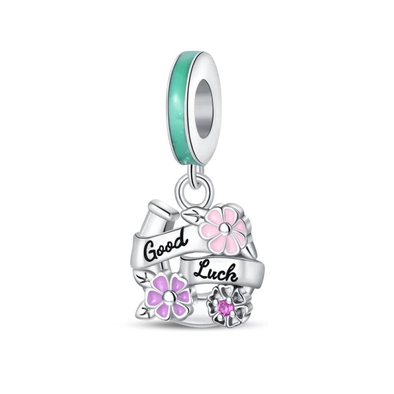 

Copper Metal Pink Color Love Color Flower Colorful Drawing Board Pendant Bead Components Camera Charm Bead Components Bead Component Compatible With