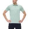 Fila Solid Color Logo Simple Casual Sports Short Sleeve Polo Shirt Men Polo Shirts Green A11M221126F-TQ
