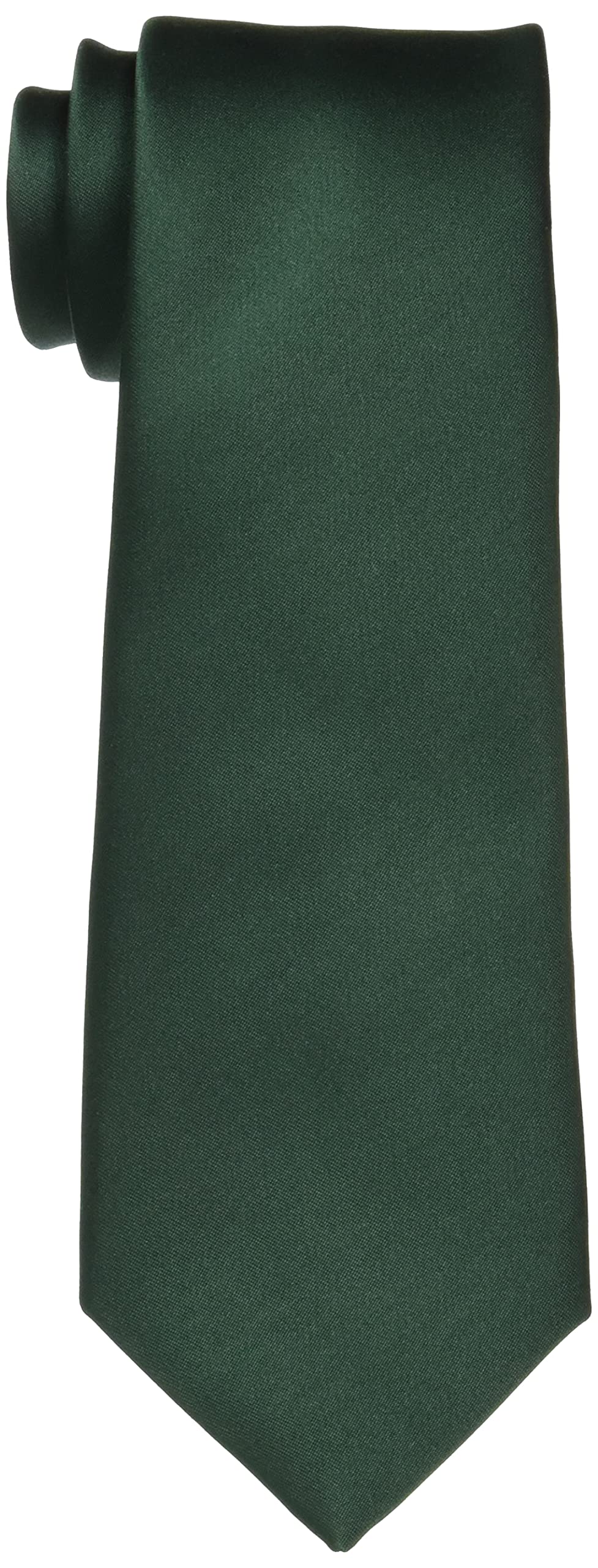 [Dress Code 101] Silk Necktie, Made in Japan, 100% Silk, High-Quality Silk and Careful Craftsmanship, Solid Color, Formal Wear for Weddings, Green