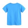 Summer New Arrivals Boys' T-Shirt Round Neck Children's Short-Sleeved T-Shirt Knitted Cotton Shark Print Children's Sweatshirt
