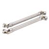 2 Pcs RC Antriebswelle Edelstahl M4 für 110 RC Crawler für Traxxas für Axial SCX10 II 139mm