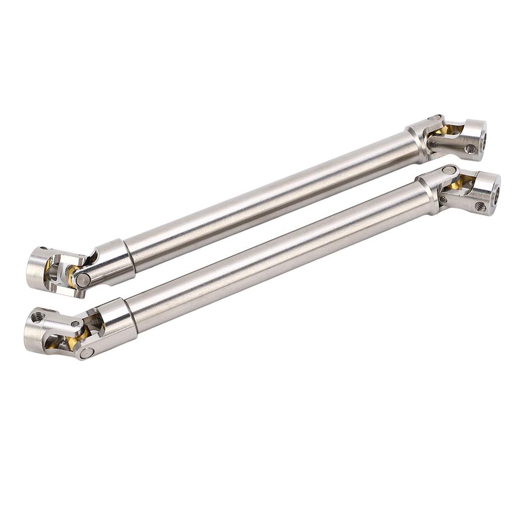 2 Pcs RC Antriebswelle Edelstahl M4 für 110 RC Crawler für Traxxas für Axial SCX10 II 139mm