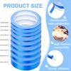 25m Double-sided Thermal Conductive Tape 5-30mm Wide Blue Heat Dissipation Tape for Bonding Cooling Heat Sinks