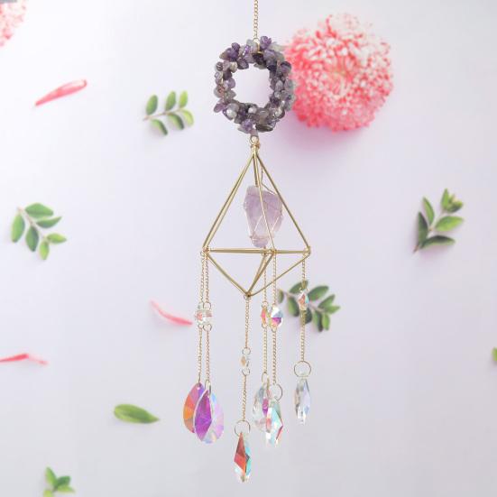 

Кулон Wind Chime элегантный подвесной декоративный сверкающий искусственный хрусталь настенный подвесной ветровый колокольчик домашний декор
